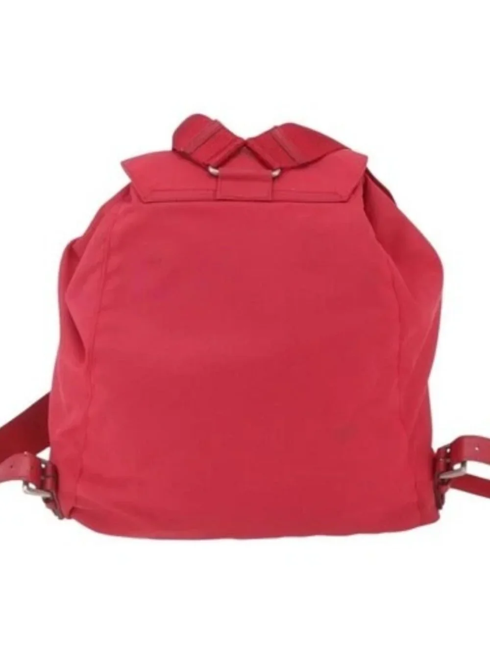 PRADA Backpack Nylon Pink Silver Auth 164369 - Picture 2 of 16